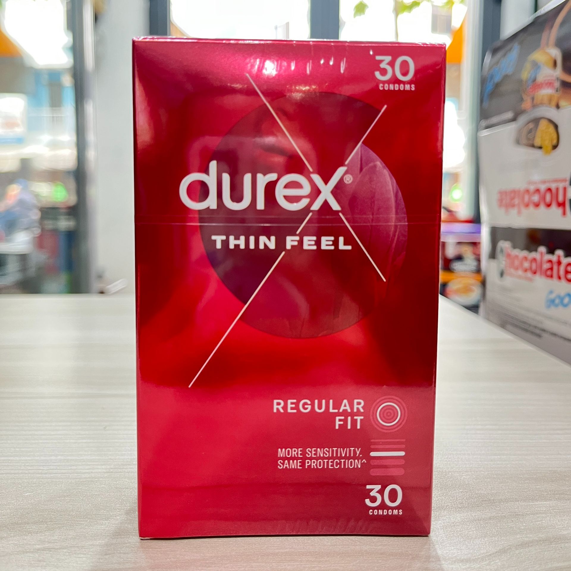 Date 09/29  Bao Cao Su DUREX Ultra Thin Feel Fetherlite (Hộp 30 chiếc) - Úc
