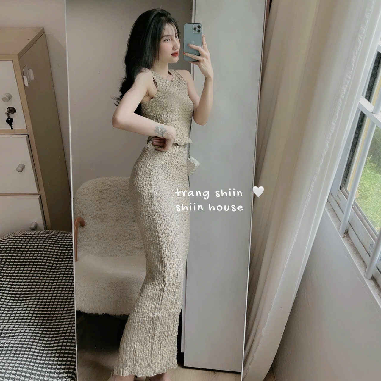 Đầm nữ body ôm sát, váy dài tay trễ hở vai đi tiệc đi bar sexy | Shopee  Việt Nam