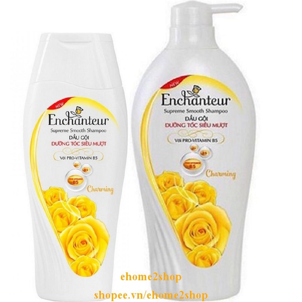 Dầu Gội Dưỡng Tóc Siêu Mượt Enchanteur Charming 180 & 650Gr Sản Phẩm Đạt Chất Lượng Cao Cam Kết Giống Như Hình Ảnh