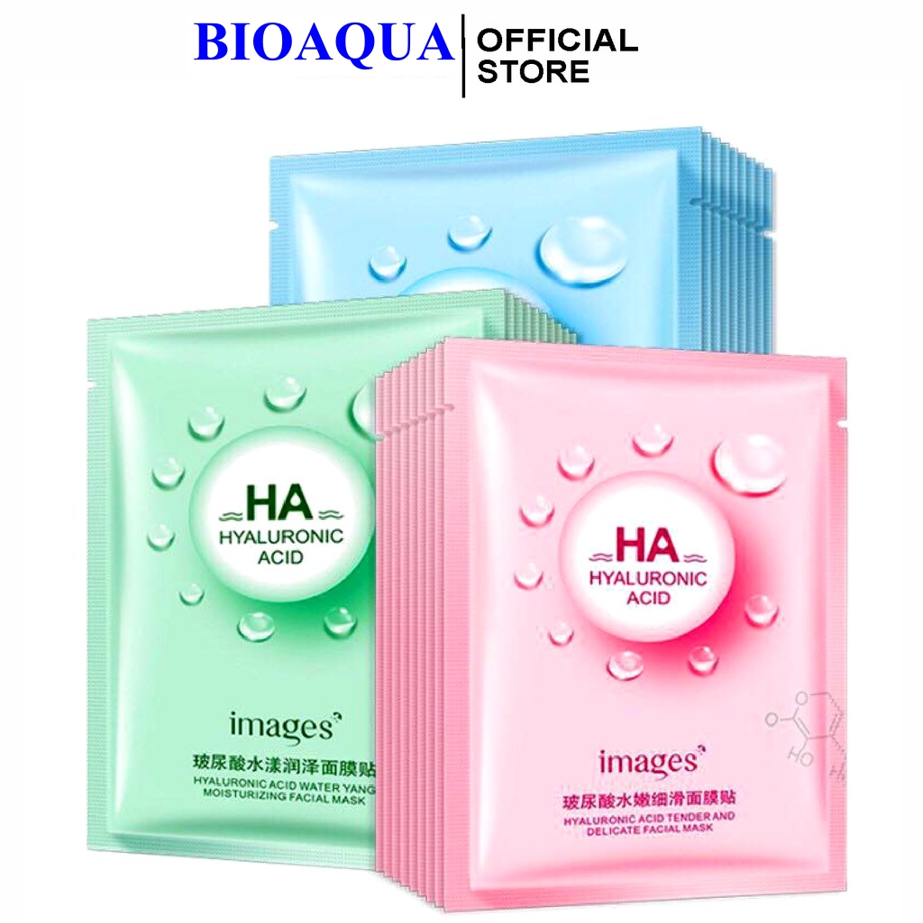 [Hcm]Combo 10 Mặt Nạ Ha Images ????????????????????Dưỡng Ẩm Kiểm Soát Dầu Dưỡng Trắng Da Mờ Thâm Se Khít Lỗ Chân Lông Chống Lão Hóa Cấp Nước Thải Độc