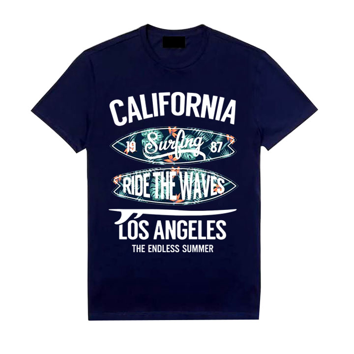 [HCM]ÁO THUN CALIFORNIA NAM NỮ VẢI THUN COTTON MỀM MỊN