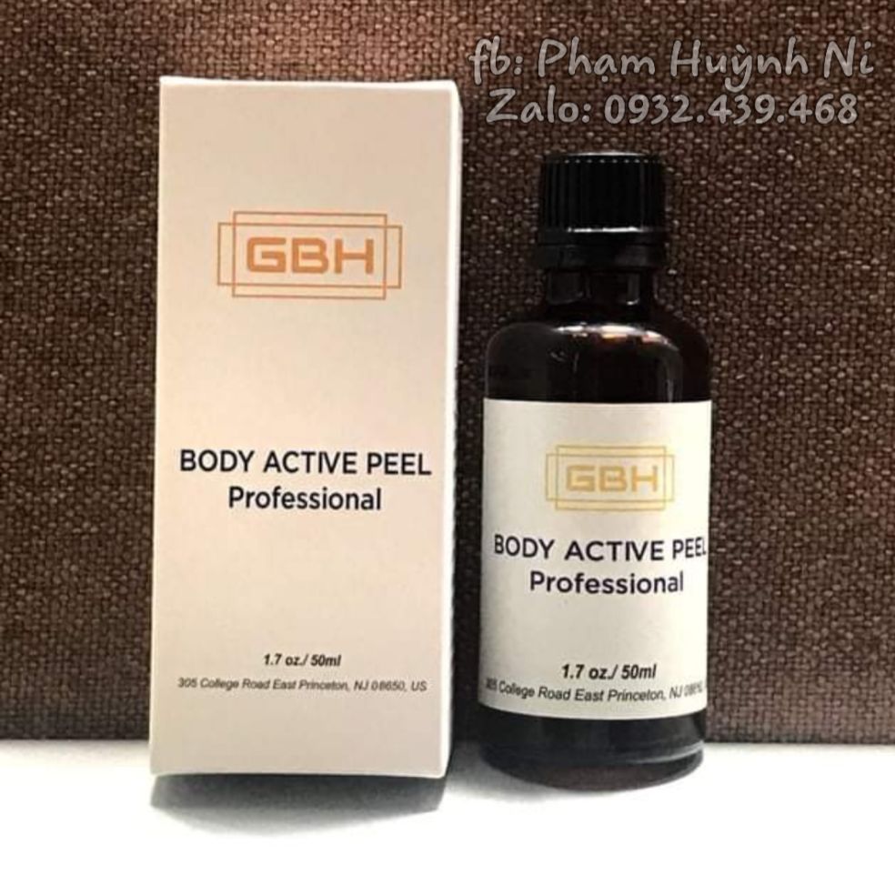 Body Active Peel 50Ml : Peel Hồng