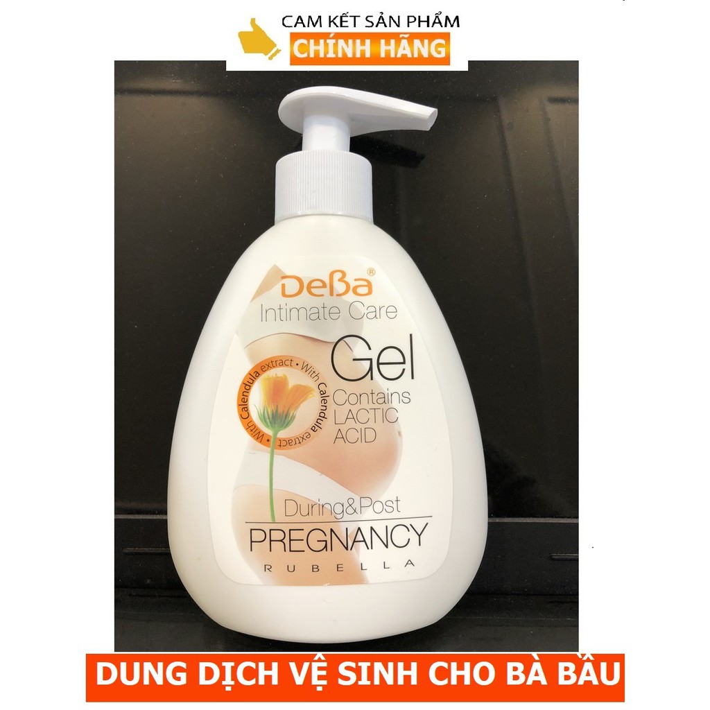 Gel Vệ Sinh Bà Bầu Deba (Dung Dịch Vệ Sinh Phụ Nữ Deba Intimate Care)