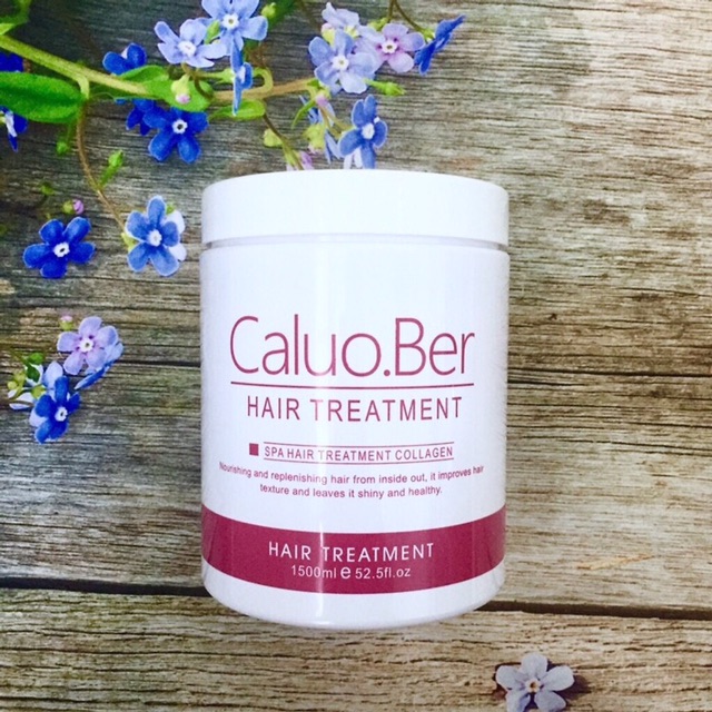 Dầu hấp ủ tóc siêu mượt collagen Caluo.Ber Hair Spa Treatment 1500ml