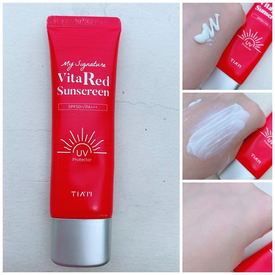 [Hcm]Kem Chống Nắng Dưỡng Trắng Tiam Vita Red Sunscreen