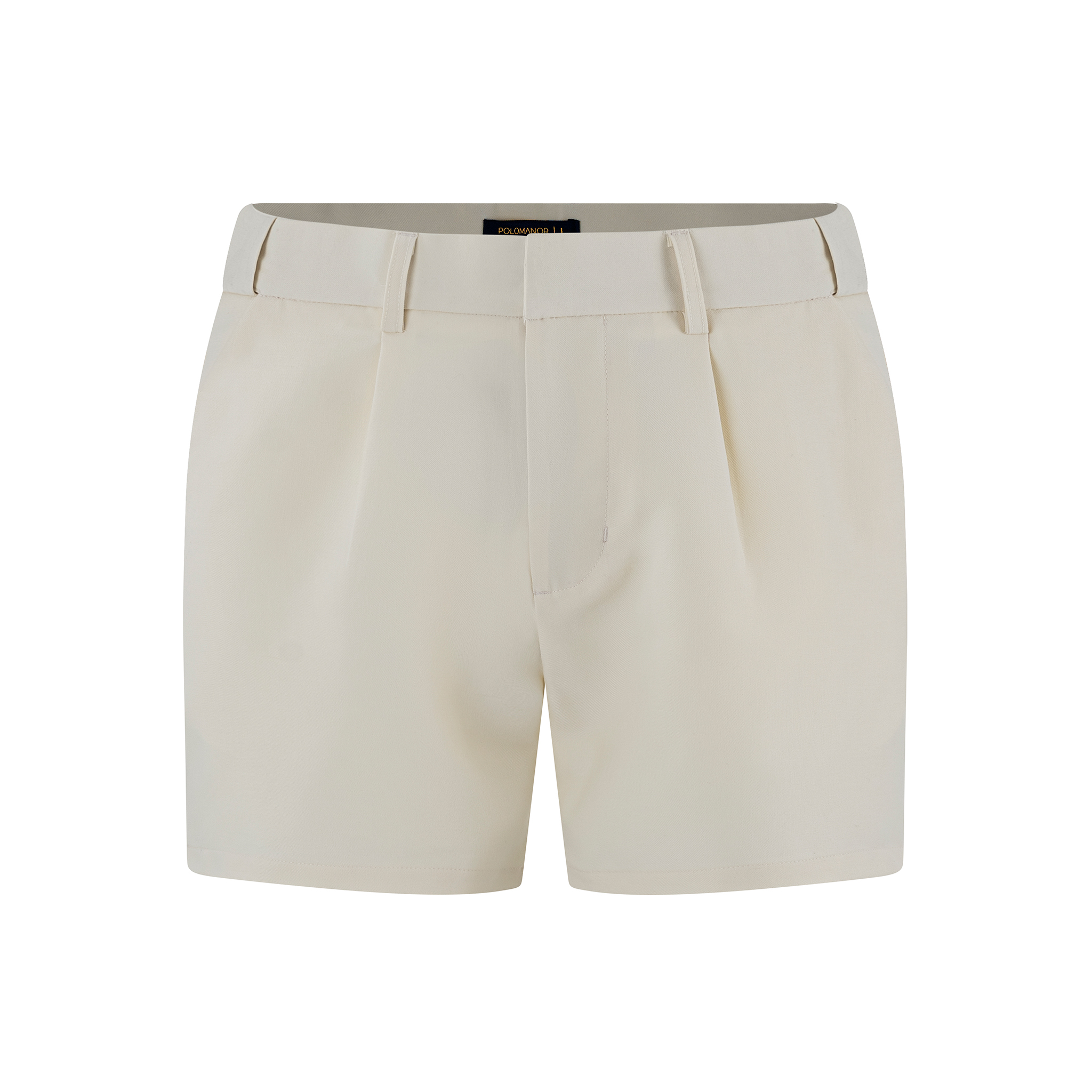 Quần short tây nam POLOMANOR kiểu dáng Classic sang trọng lưng chun ẩn chất liệu cao cấp thoáng mát