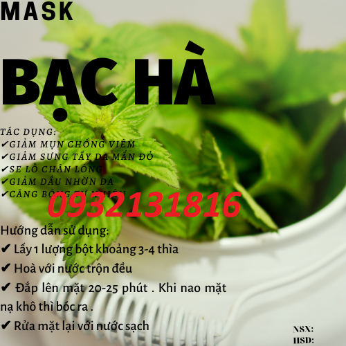 [Hcm]Mat Na Deo Bac Ha 50Gr Va 100Ge