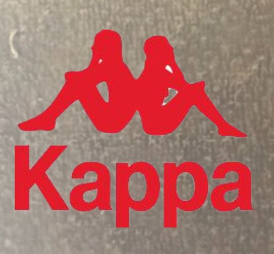 Sticker logo KAPPA Dễ Thương-khuyến mãi -IN LOGO THEO YÊU CẦU-công nghệ in pet chuyển nhiệt- ủi trực tiếp lên áo-MAJESTIC.CLO-LUCK