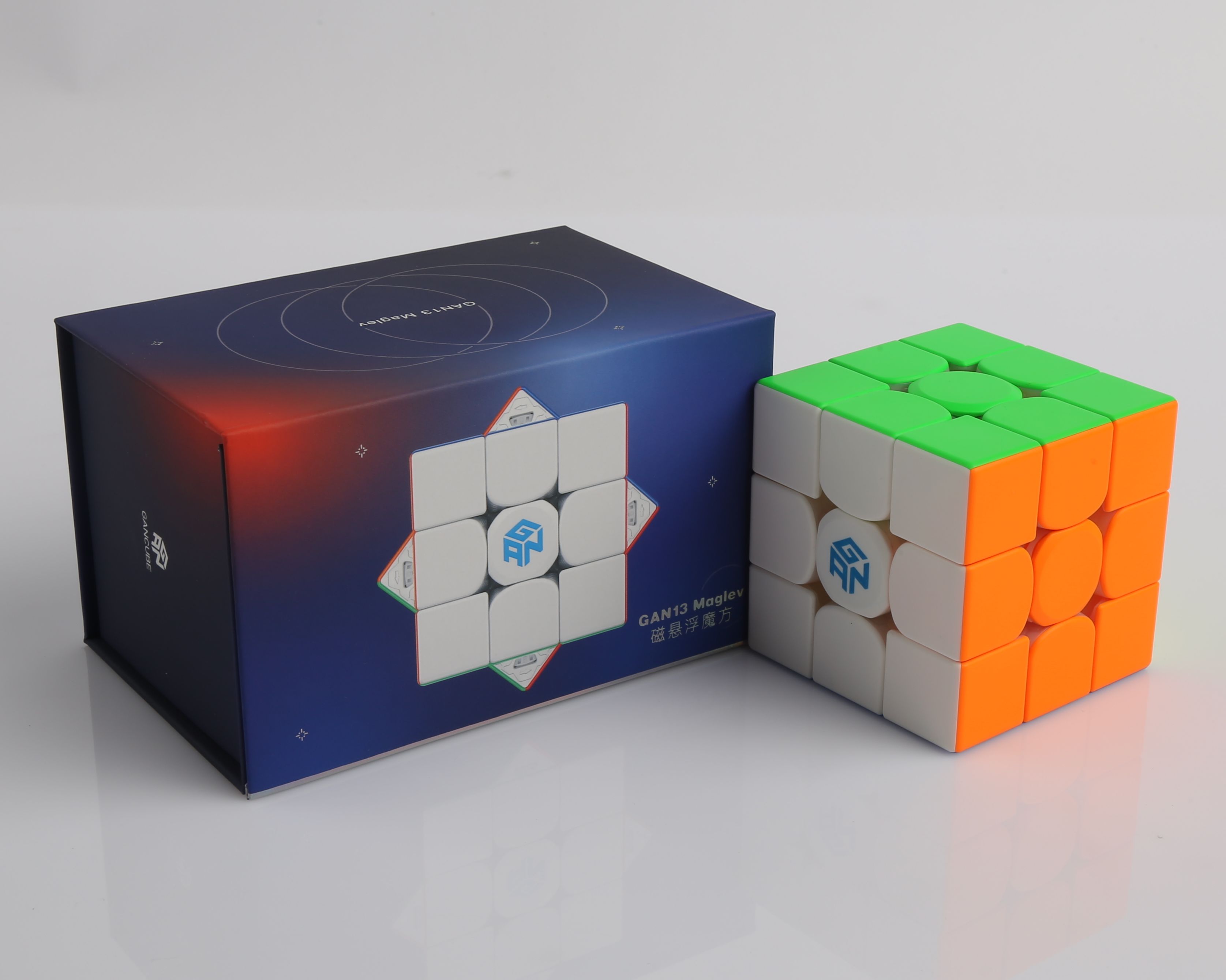 Rubik GAN 13 Maglev Frosted &amp; GAN 13 Maglev UV - RUbik 3x3 GAN 13 Maglev Frosted UV Phiên Bản Cao Cấp 2022 - WeZ Toys
