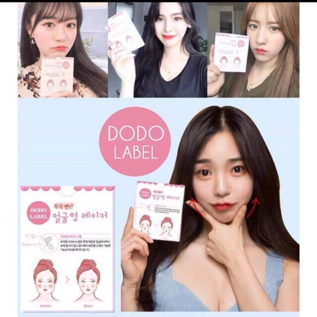 Combo 20 Miếng Dán “Thần Kỳ” Tạo Mặt Vline Dodo Label Cam Kết Hàng Đúng Mô Tả Chất Lượng Đảm Bảo An Toàn Đến Sức Khỏe Người Sử Dụng Đa Dạng Mẫu Mã Màu Sắc Kích Cỡ