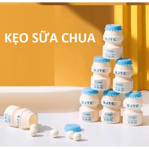 1 hủ Kẹo Viên Nén Sữa Chua nguyên chất Yogurt siêu ngon dành cho trẻ em
