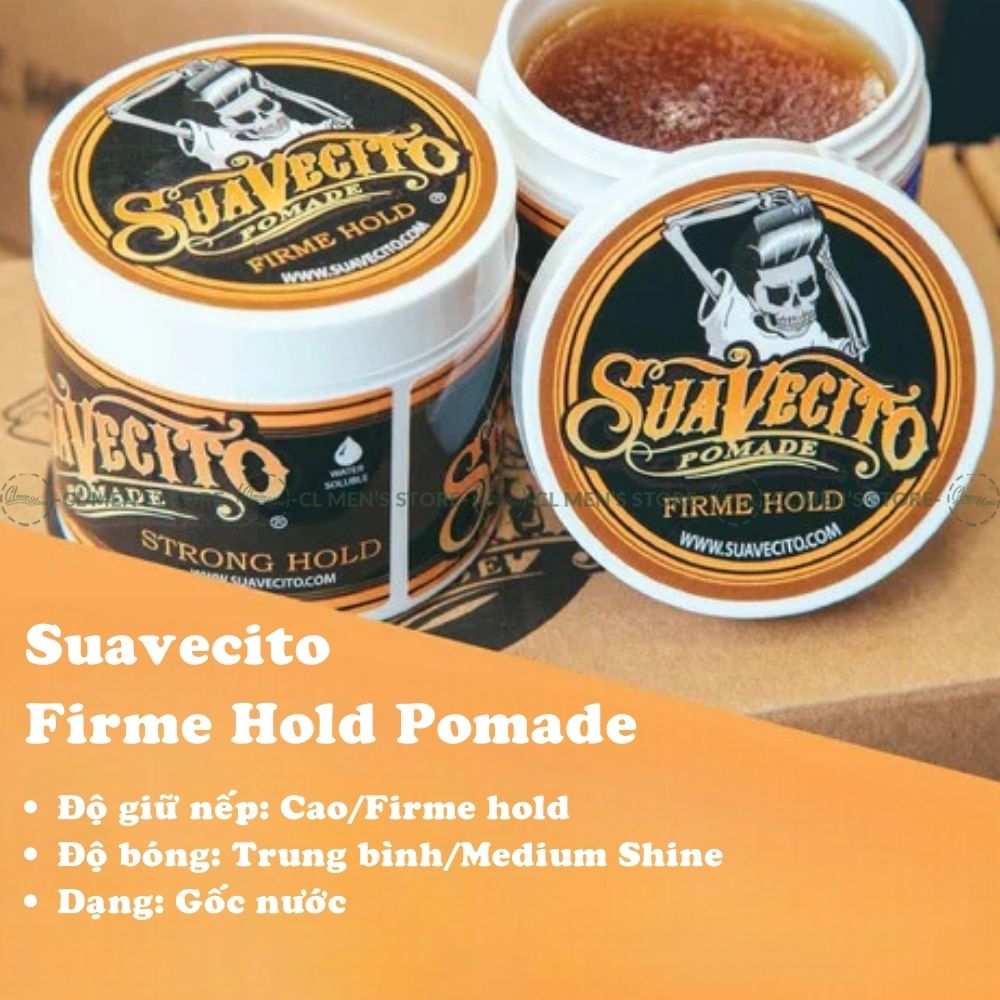 [Full line] Sáp vuốt tóc Suavecito Pomade