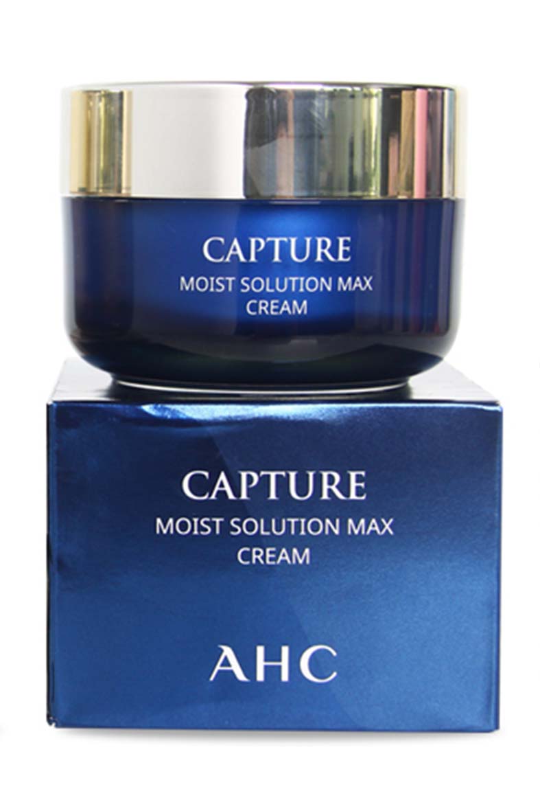 Kem Dưỡng Da Ahc Capture Solution Prime Moist Cream 50Ml - Màu Xanh [Chính Hãng]