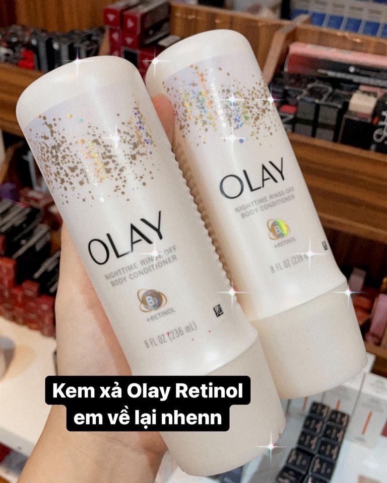 Kem Xả Toàn Thân Olay Rinse Off Conditioner B3 + Retinol