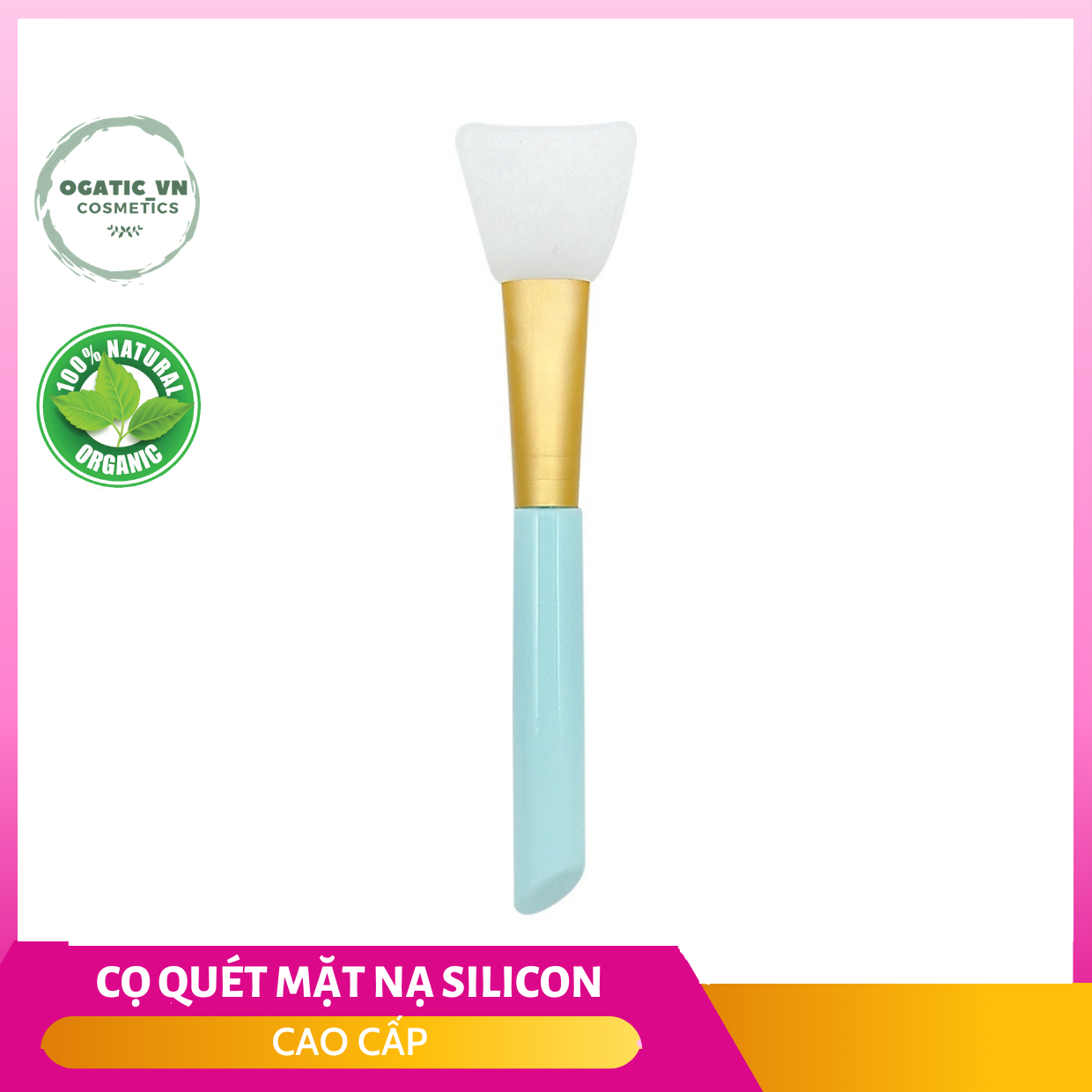 [HCM]Cọ quét mặt nạ sillicon – Chổi quét mask cao cấp