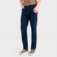 Quần Jean Nam Dài Aristino Dáng Suông Thanh Lịch Chất Liệu Cotton Co Giãn Tốt Thoáng Khí - AJN0060S0