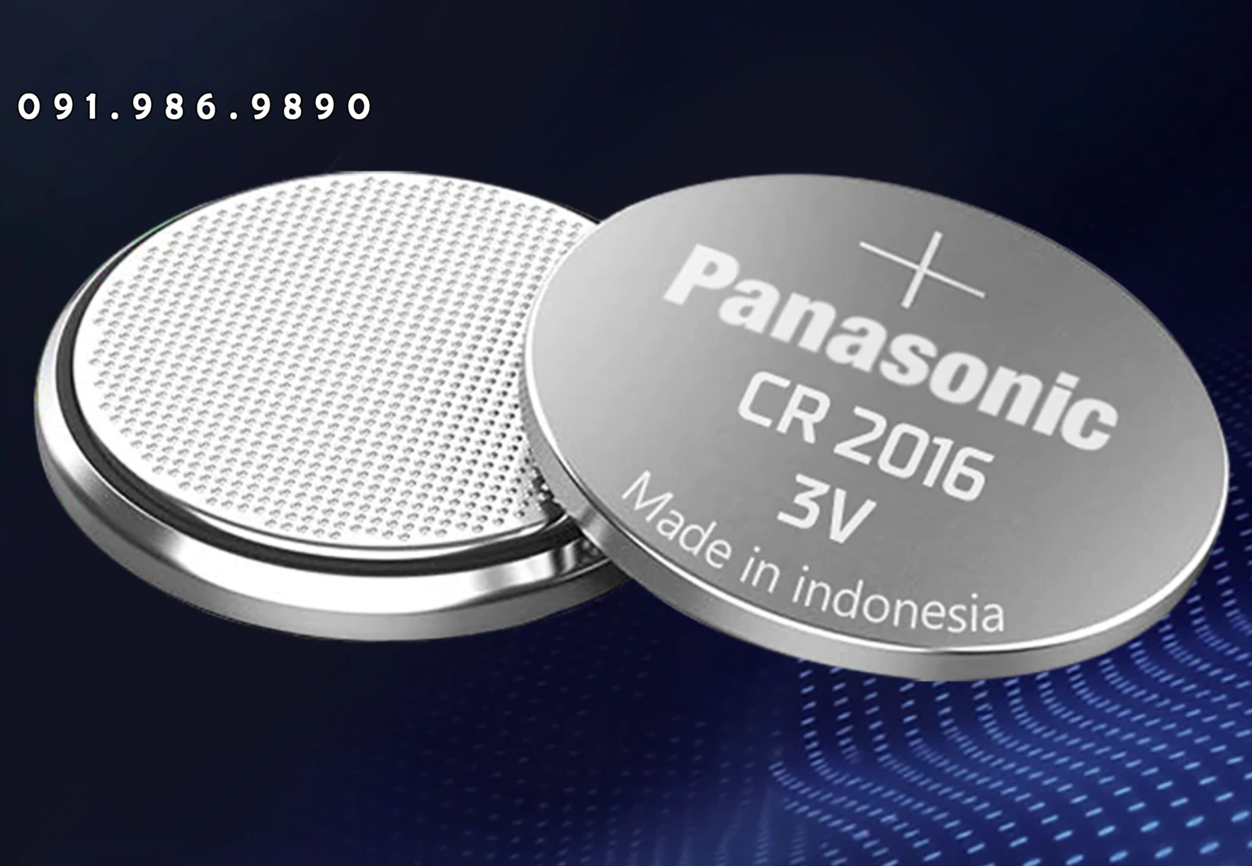 Pin Panasonic CR2032 / CR1632 / CR2025 / CR1220 / CR1620 / CR2016 / CR1616 nhiều mã cho thiết bị điện smartkey