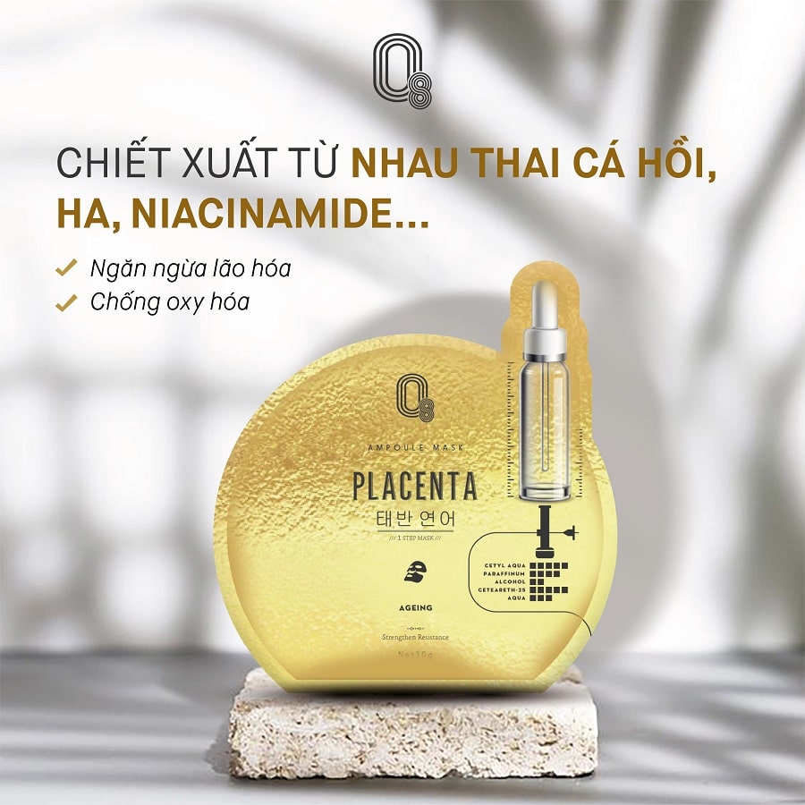 [HCM]Mặt Nạ Dừa Biocell O8 Luxury Girl ( Túi 6 Miếng )