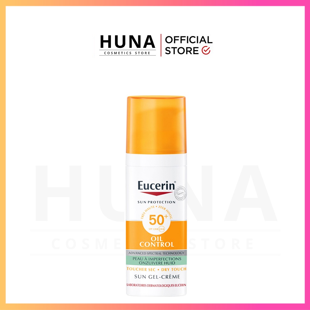 Kem Chống Nắng Eucerin Oil Control Dry Touch 50ml – Huna Cosmetics