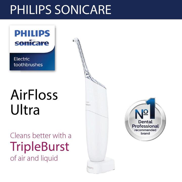 Máy Tăm Nước Thương Hiệu Philips Sonicare Airfloss Pro Ultra Hx8632/01 - Hàng Nhập Khẩu (Bảo Hành 24 Tháng)