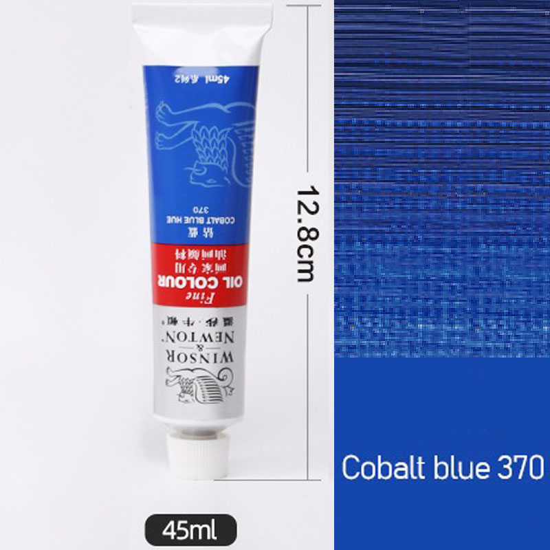 Winsor & Newton 45ml Artist Oil Paint Single Aluminum Tube Rich Vibrant Color Fine Paste Strong Coverage Professional Canvas Painting Supplies
