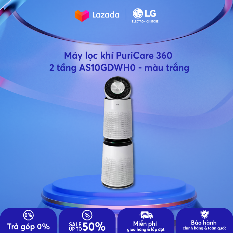 Máy lọc không khí LG PuriCare 2 tầng (Safeplus) 100m2
