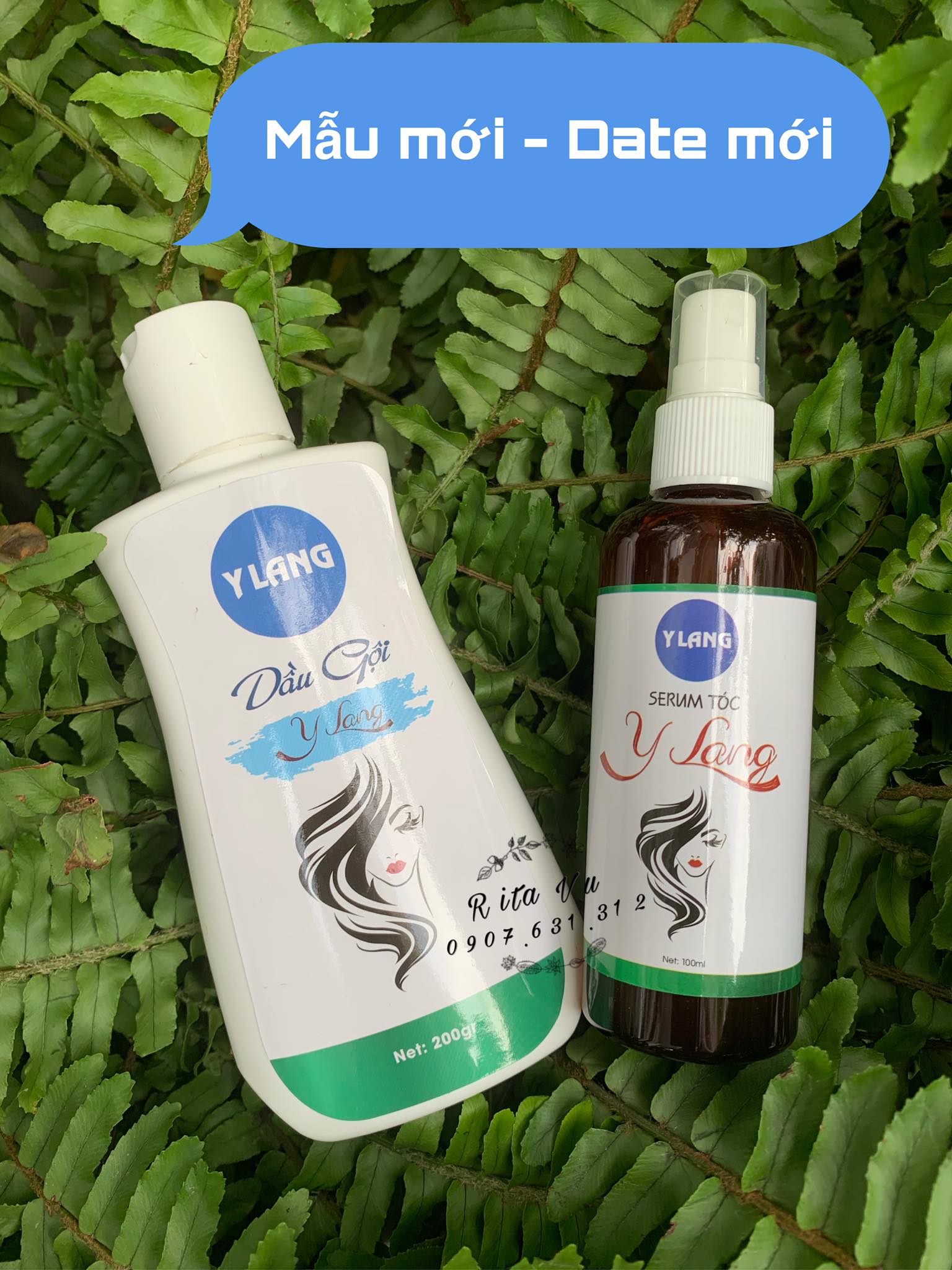 [Hcm]Combo Dầu Gội 200Ml + Serum Kích Thich Mọc Tóc Y Lang 100Ml