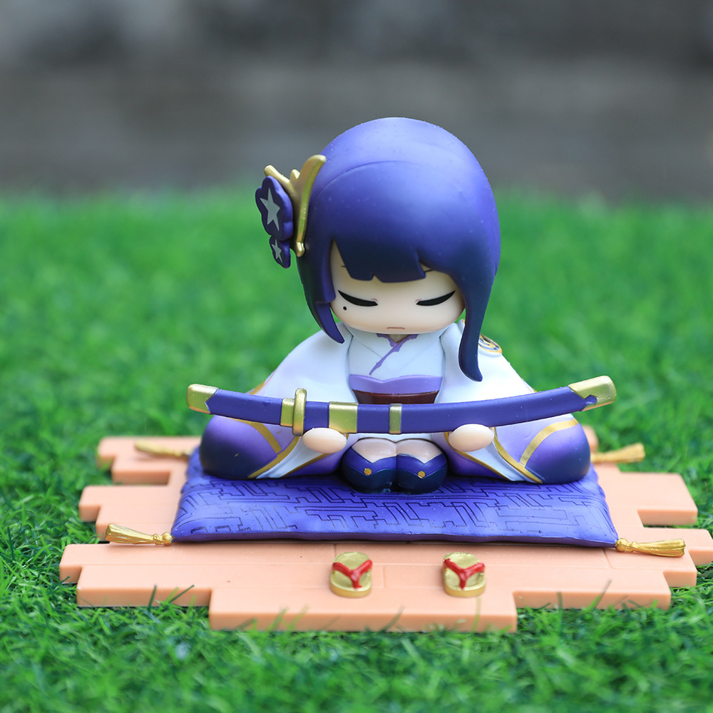 Mô hình Figure Raiden Shogun Lôi Thần Chibi Genshin Impact Hoàng Cung Vĩ Đại