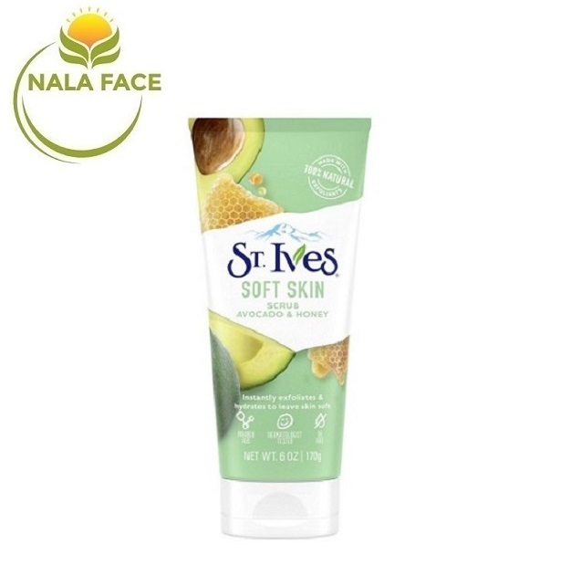 [Hcm]Sữa Rửa Mặt St.ives Smooth & Nourished Avocado Scrub + Honey 170G