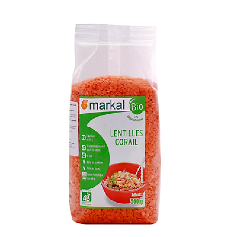 Đậu Lăng Đỏ Hữu Cơ Organic Red Lentils Markal / Sottolestelle
