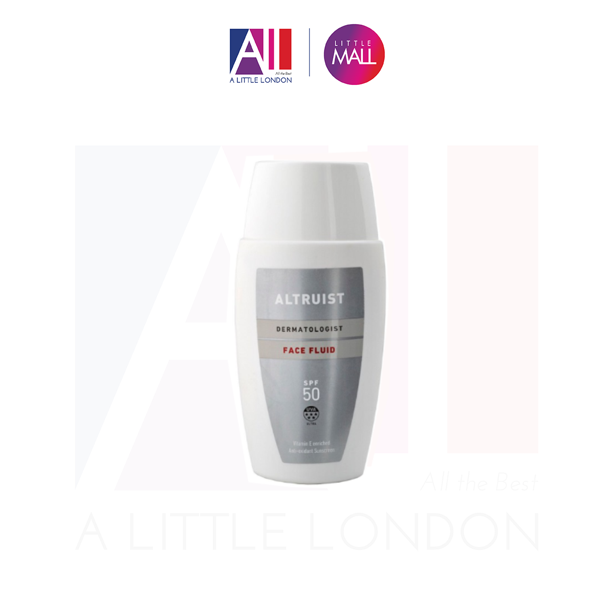 Kem chống nắng Altruist Dermatologist Sunscreen Face Fluid SPF50 50ml (Bill Anh)