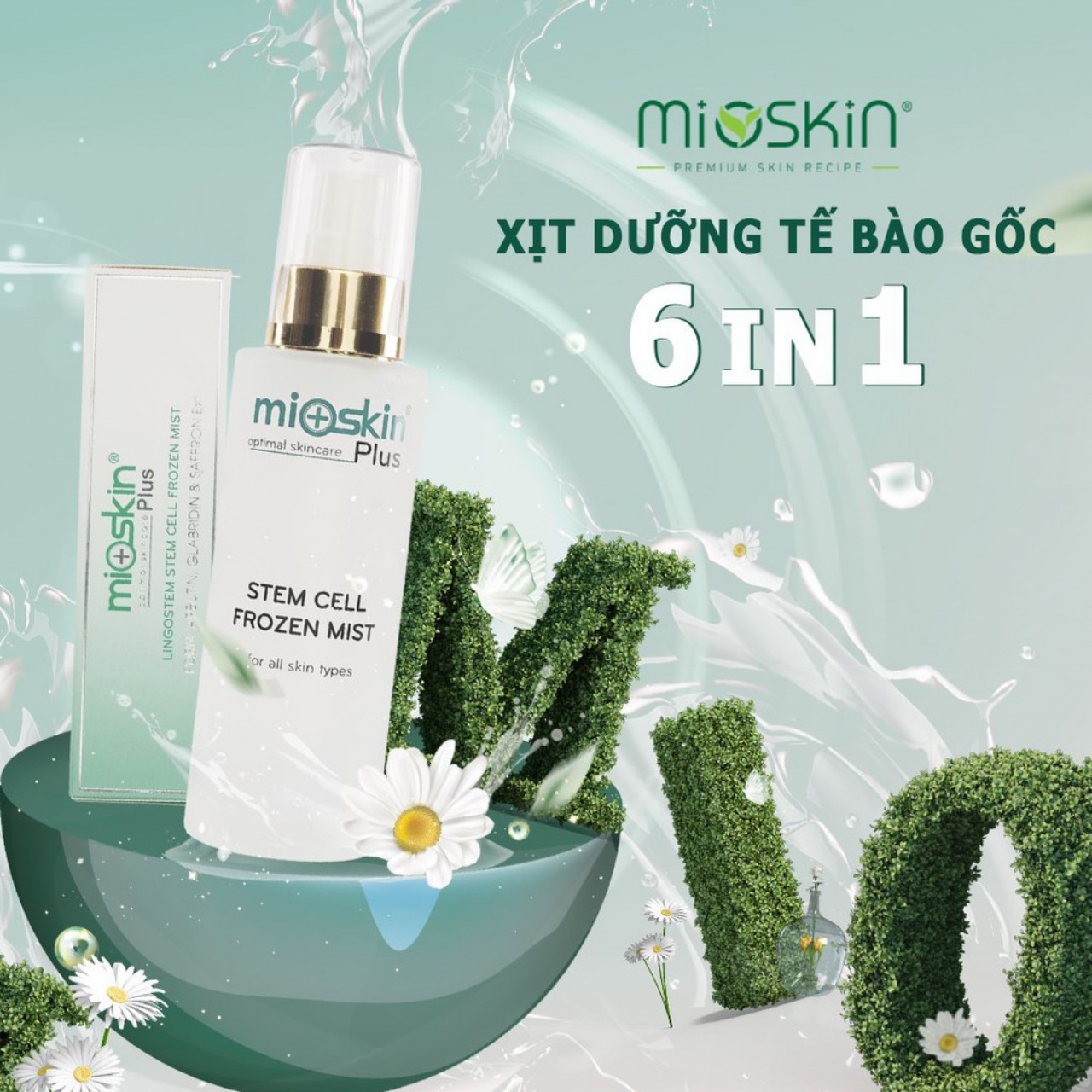 Xịt Dưỡng Tế Bào Gốc Mioskin Chính Hãng Giải Pháp Dưỡng Da Từ Hàn Quốc Dành Cho Người Bận Rộn