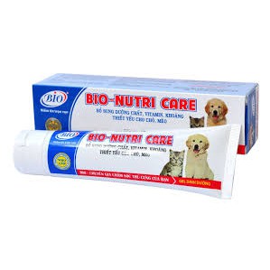 Gel bổ sung dinh dưỡng thiết yếu cho chó mèo Bio 100gr Nutricare biopharma