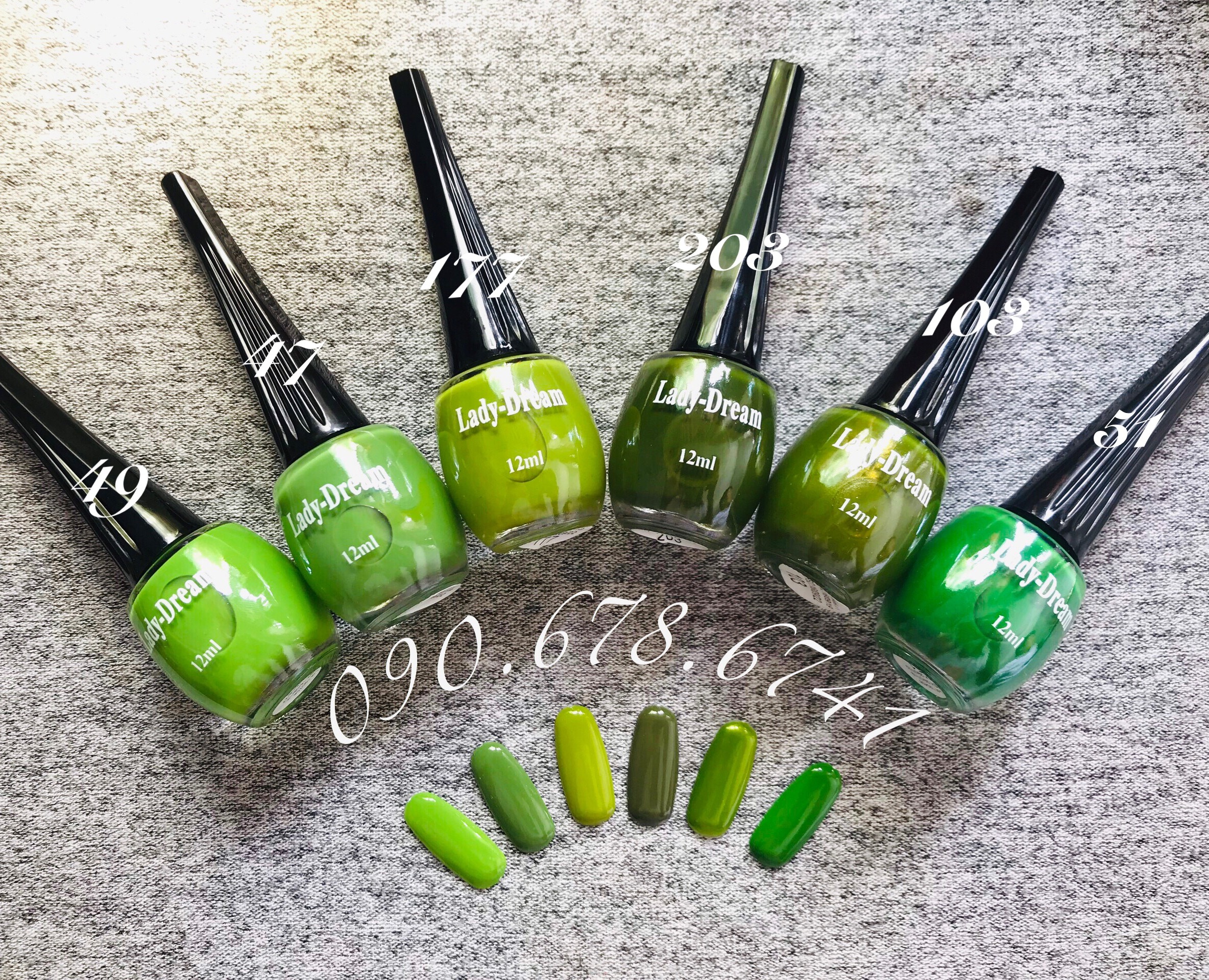 Sơn móng tay Ladydream 12ml