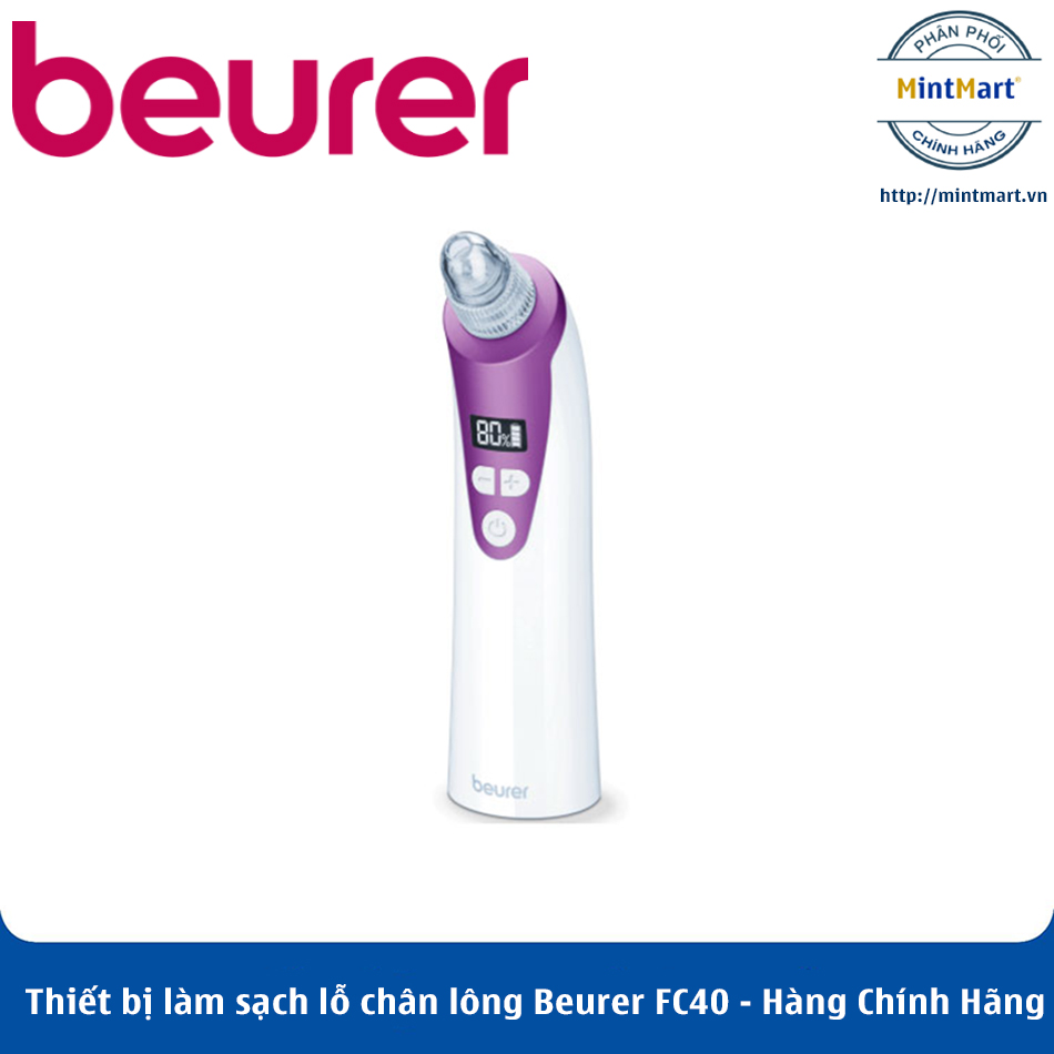 Thiết Bị Làm Sạch Lỗ Chân Lông Beurer Fc40 - Hàng Chính Hãng