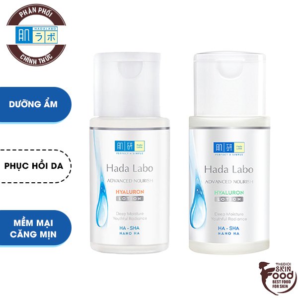 [Mini 100Ml] Nước Hoa Hồng Dưỡng Ẩm Hada Labo Advanced Nourish Hyaluron Lotion