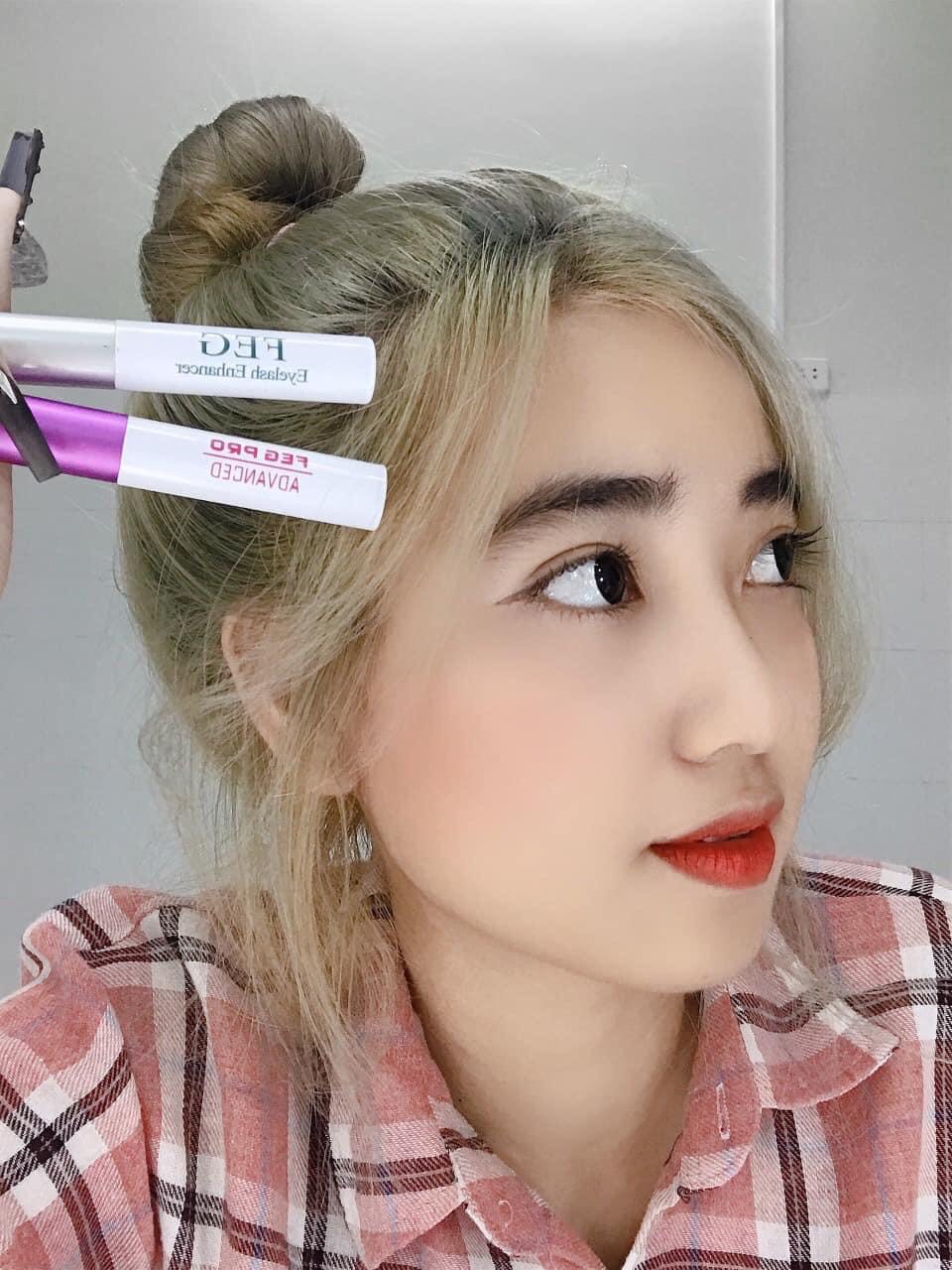 Dưỡng Mi F.eg  kích thích lông mi mọc dày và dài chỉ sau 3-5 ngày sử dụng màu hồng