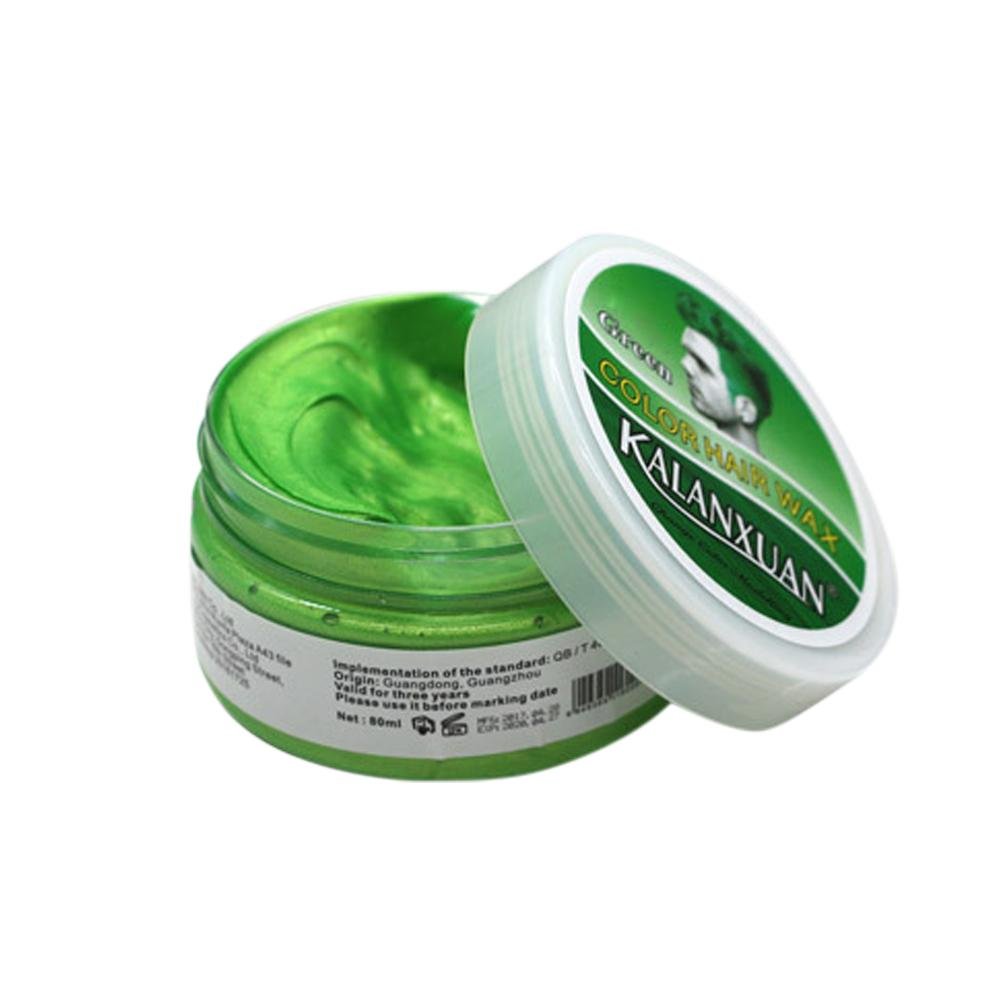 sáp vuốt tóc nam tạo màu cá tính đầy đủ 9 màu lựa chọn tiện lợi khi dùng (xám khói bạch kim đỏ tím hạt dẻ vàng xanh lá cây xanh dương đen)