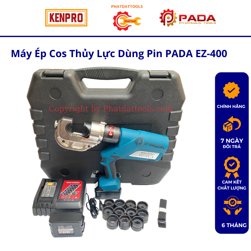 Máy Ép Cos Thủy Lực Dùng Pin EZ-400