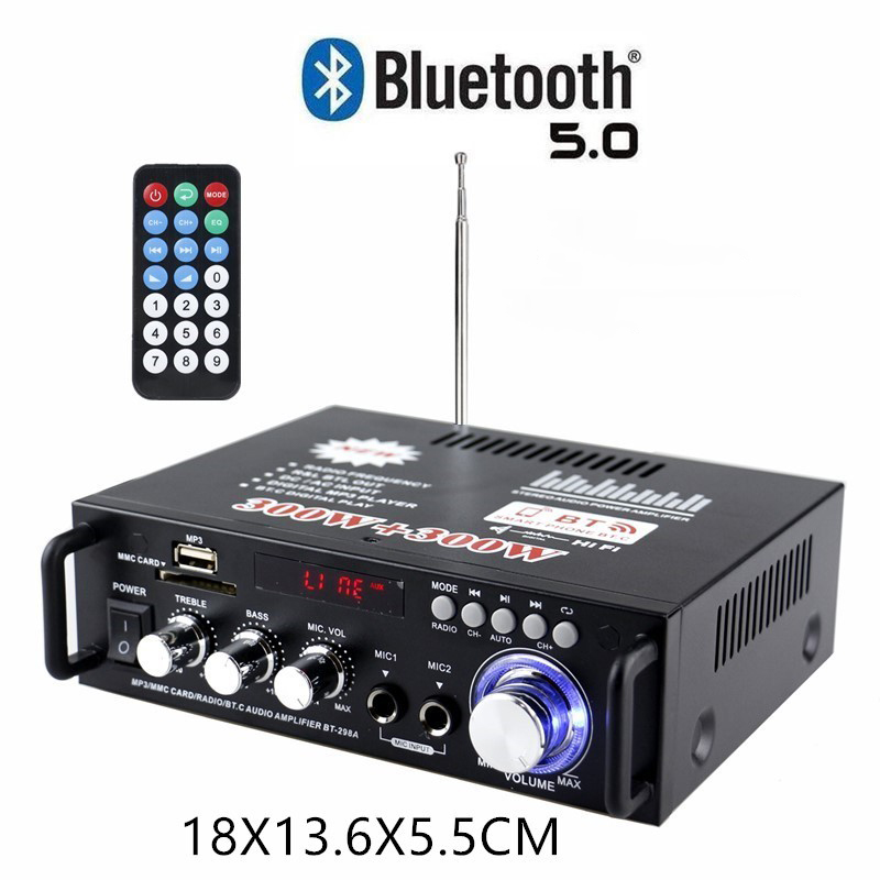 Mạch loa D10 Bluetooth 5.0 hát Karaoke công suất lớn 120w 12V/24V/220V lắp loa kéo chế loa (Tặng kèm