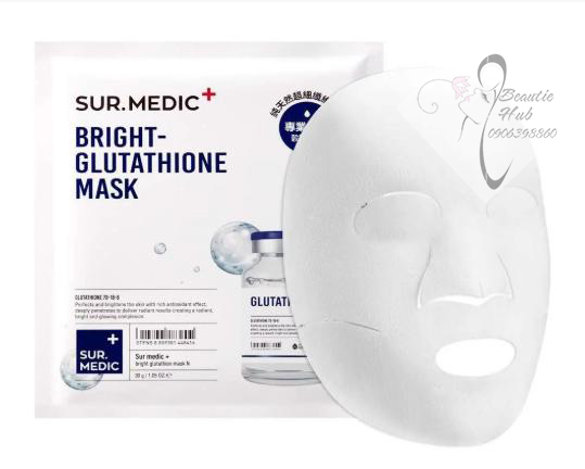 [Hcm](Lẻ 1 Cái) Mặt Nạ Trắng Da Sur.medic Sur Medic Bright Glutathione Mask Neogen Có Tem Chống Hàng Giả