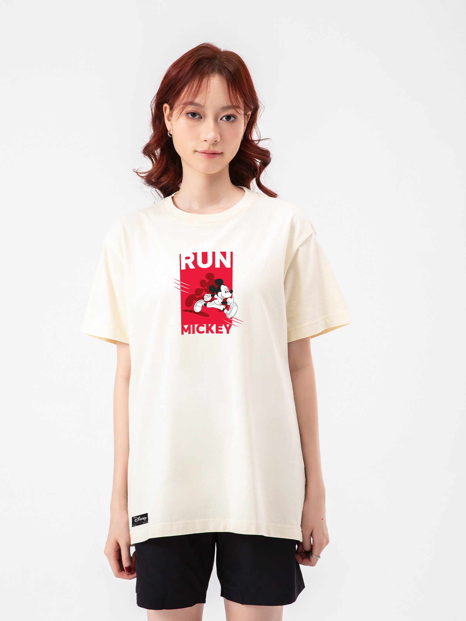 [MỚI]Áo thun Disney 220gsm Mickey Run 84RISING Coolmate
