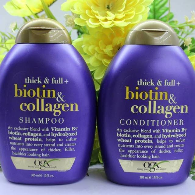 [Hcm]Bộ Dầu Xả Và Dầu Gội Ogxthick And Full Biotin And Collagen 385Ml Đa Dạng Sản Phẩm Cam Kết Sản Phẩm Như Hình Hàng Như Mô Tả