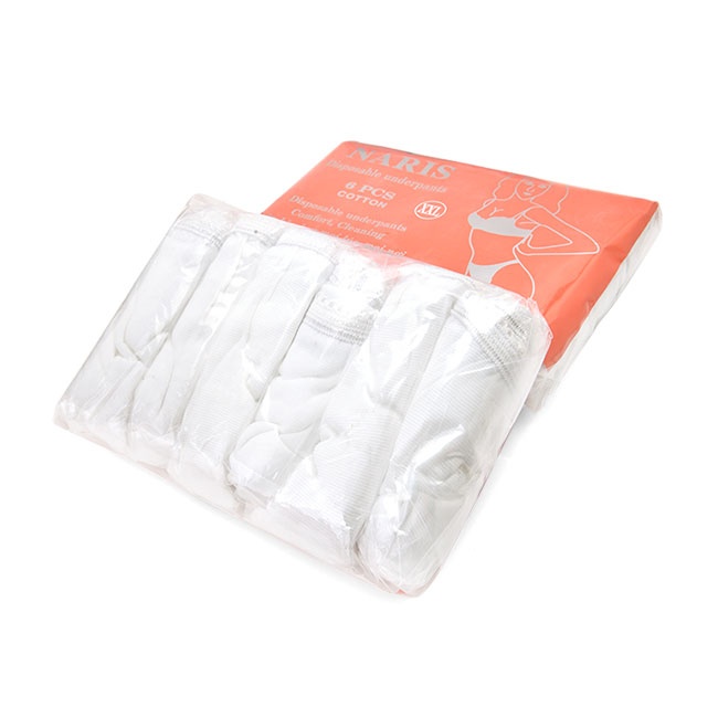 [GIÁ TỐT ] Set 15 quần lót giấy dùng 1 lần NARIS cotton mềm êm Cao Cấp Việt Nam - Quần Lót Cotton Dù