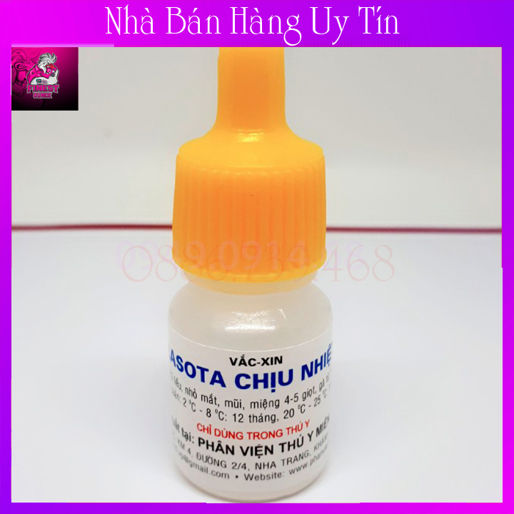 Vacxin Lasota 5ml Chịu Nhiệt-Ngừa Dịch Tả-Phân Dính Đít Cho Gà Con Gà Đá