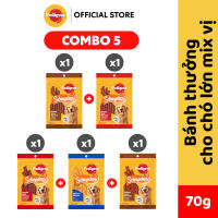 Pedigree Schmackos Bánh thưởng cho chó 70g (3 gói)