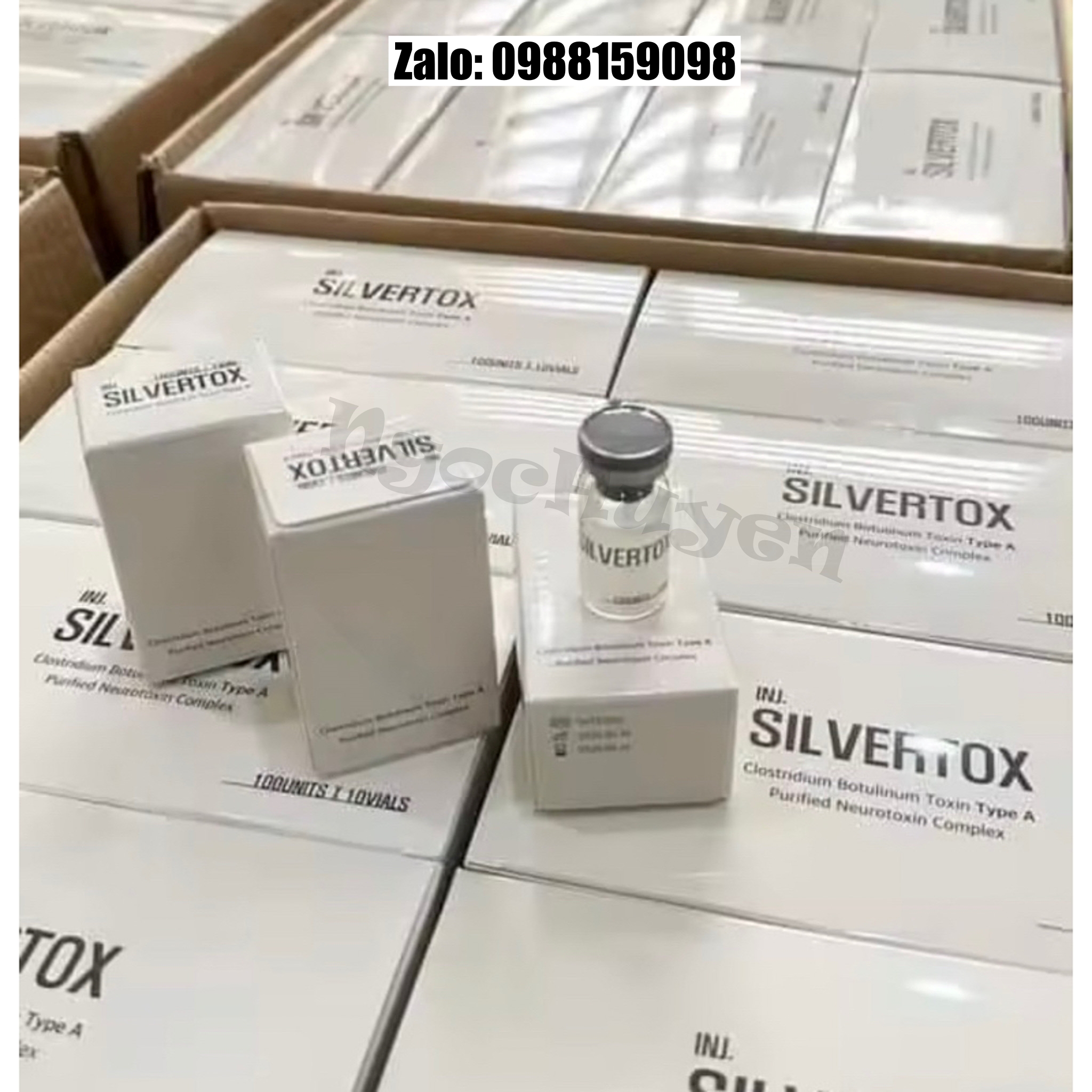 Botox Silvertox 100Units - Botox100 - Botox Hàn Quốc - Botox Chính Hãng - Thon gọn hàm