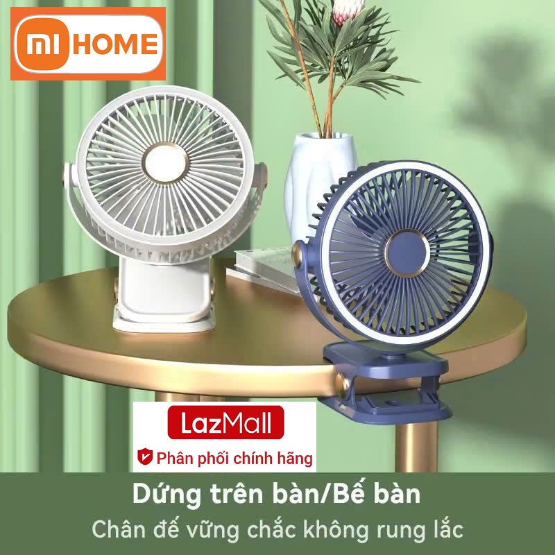 VIP Hot Hè Xiaomi Store Quạt Đa Năng Chính Hãng Giá Ưu Đãi Nhất LazMall Quạt Sạc Tích Điện Mini Xiao