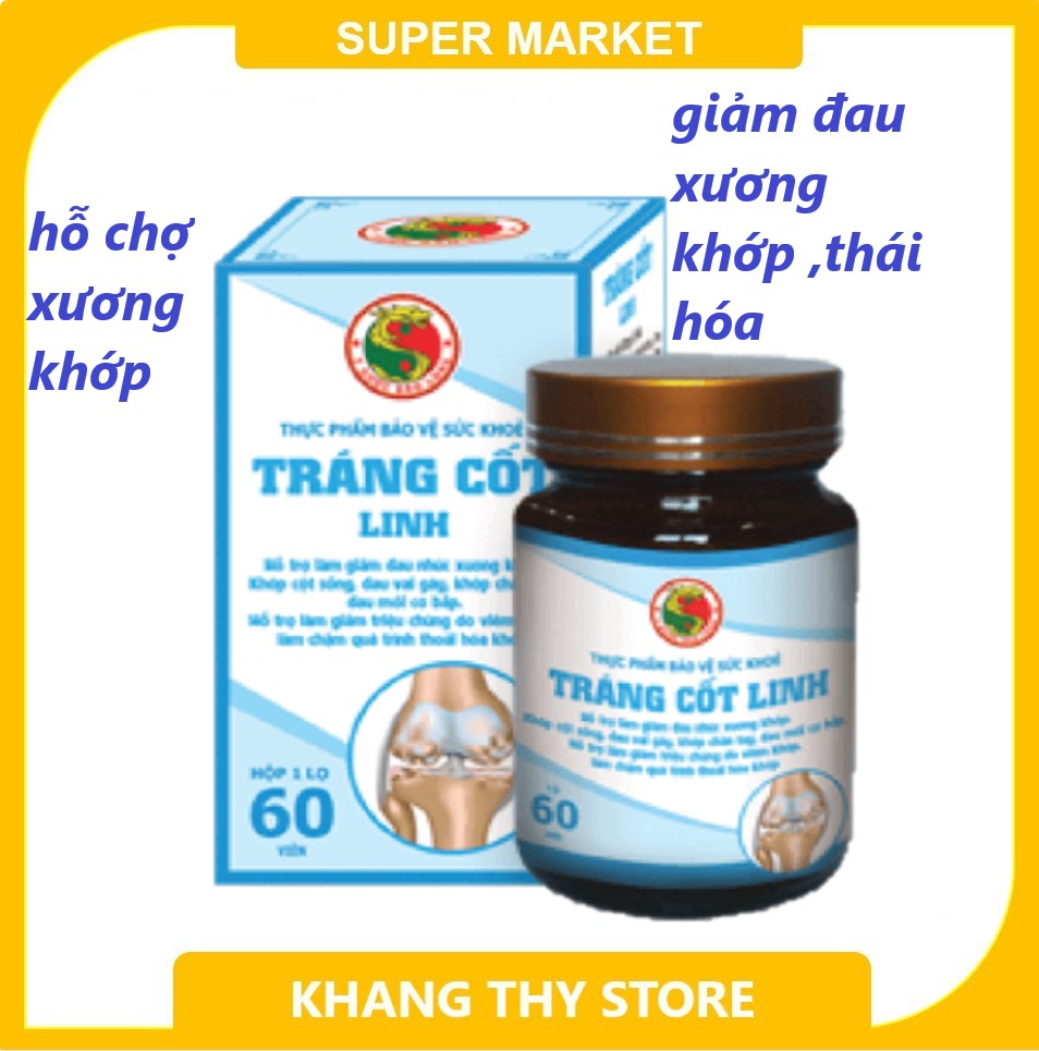 Tráng Cốt Linh Hỗ Trợ Giảm Chân Tay Tê Mỏi Thoái Hóa Xương Khớp - Hàng Chính Hãng