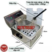 Bếp chiên nhúng đơn Eton ET-ZL1 dung tích 6 lít công suất 2500W chinh hang